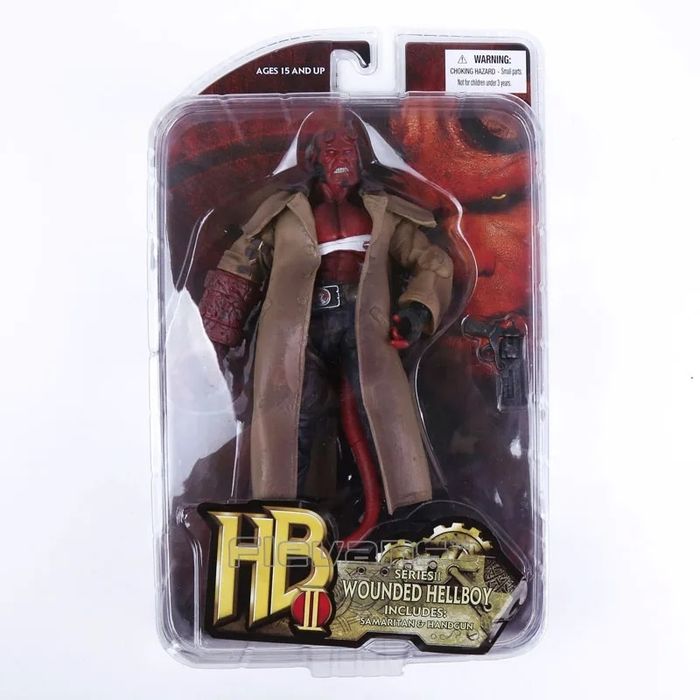Clássico filme mezco hellboy pvc figura de ação collectible modelo bri