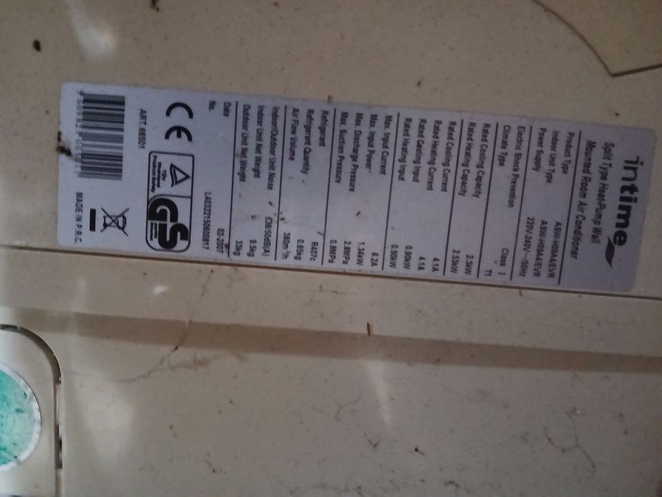 Ar condicionado 9000btu