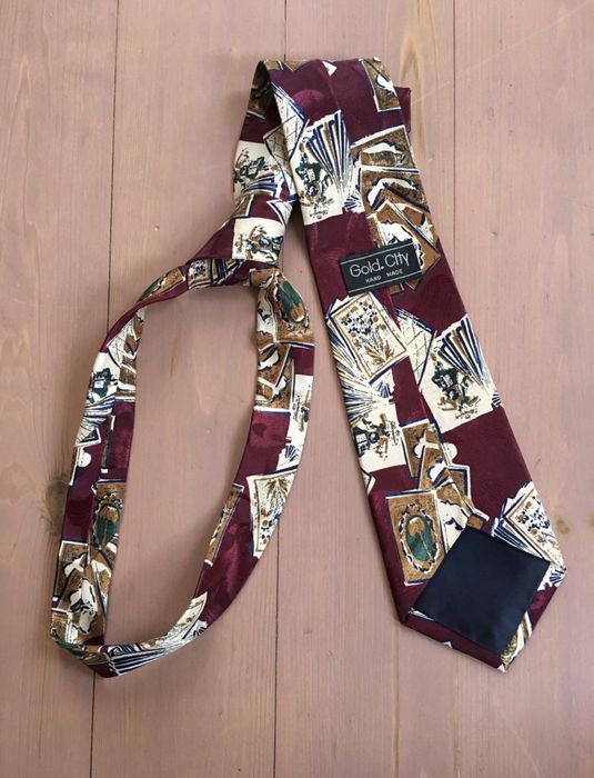 Галстук унисекс ручной работы