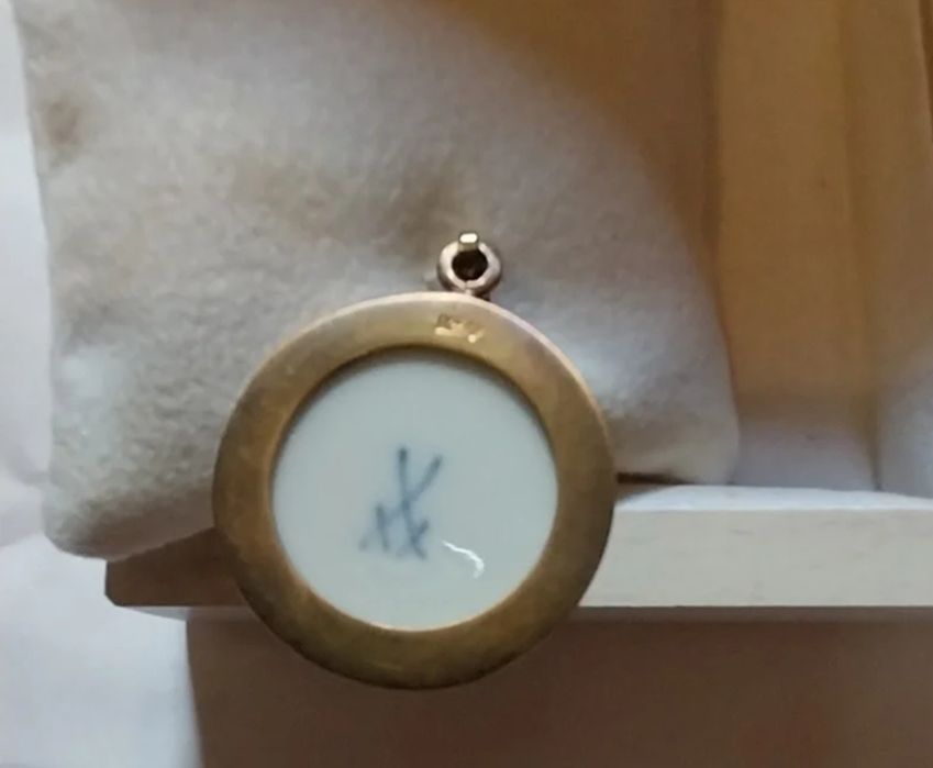 Pendente antigo da Meissen