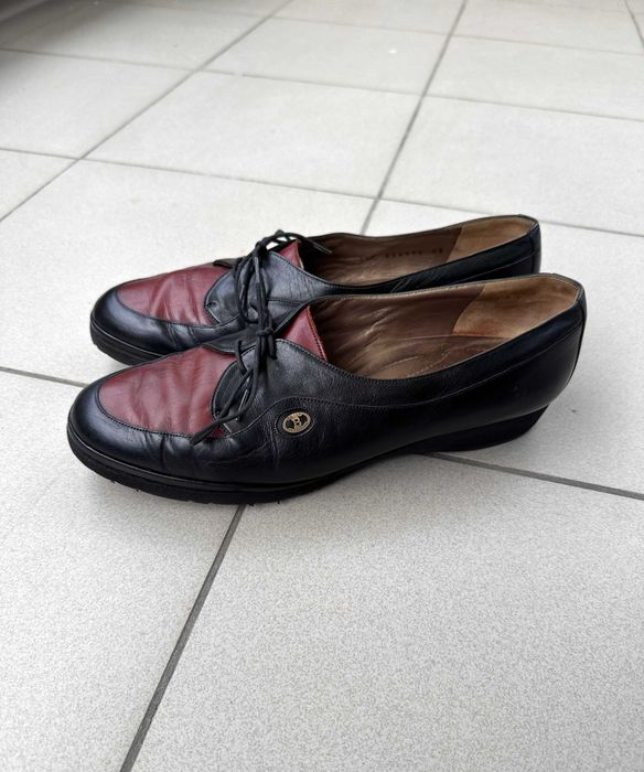 Buty skórzane Bally damskie eleganckie r. 41 (7,5)