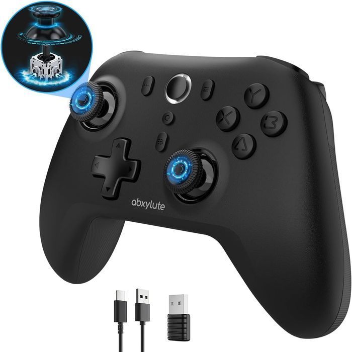 abxylute kontroler do gier Bluetooth 1000 Hz z efektem Halla