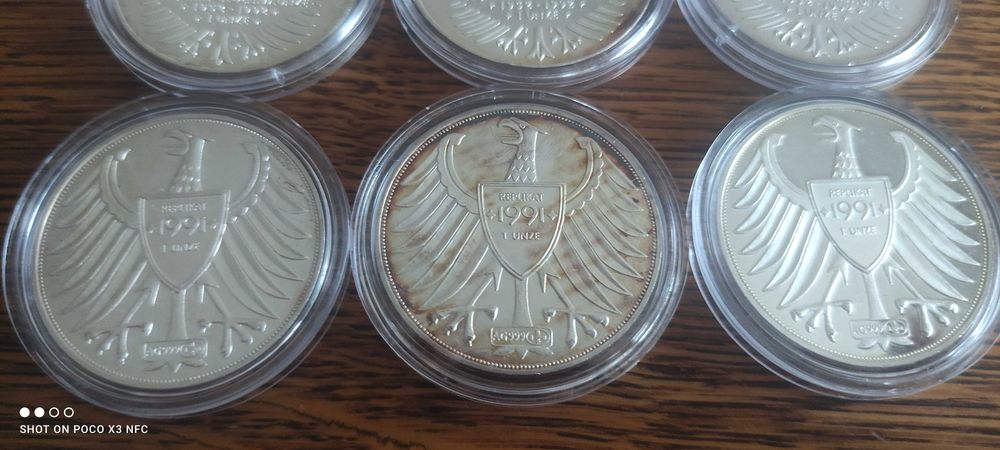 Medal token numizmat Niemcy srebro ładne 1951 rok