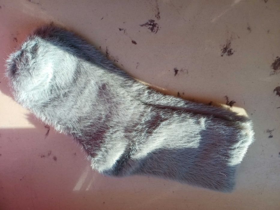 skarpetki nowe damskie nowe ciepłe 37 - 39 srebrne