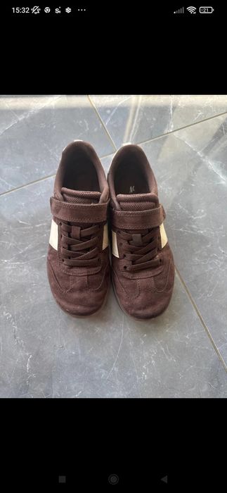 Buty zamszowe H&m 31 brązowe chlopiec