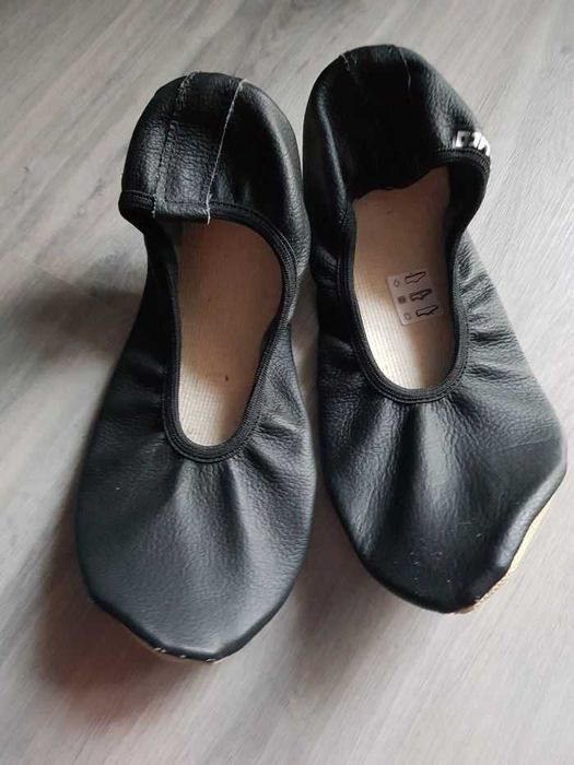 Nowe skórzane baletki 39, balerinki, taniec, balet, Lico