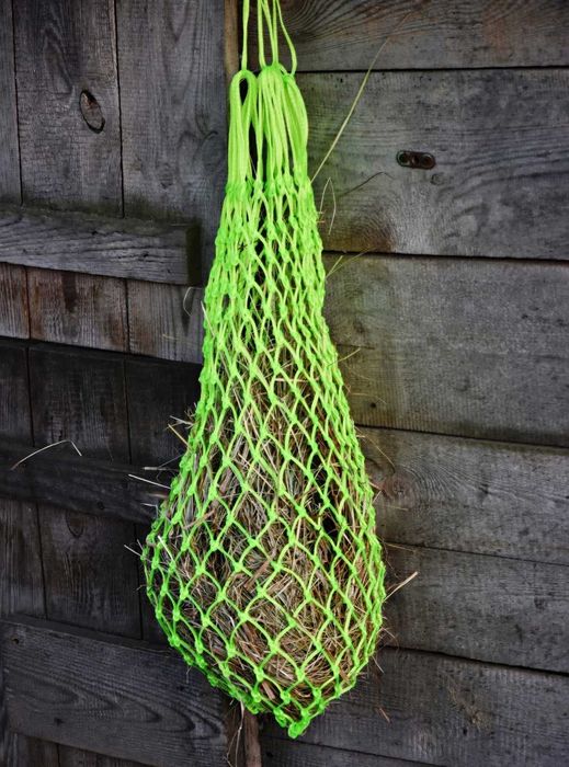 Siatka na siano dla konia START LargeFluo nylon