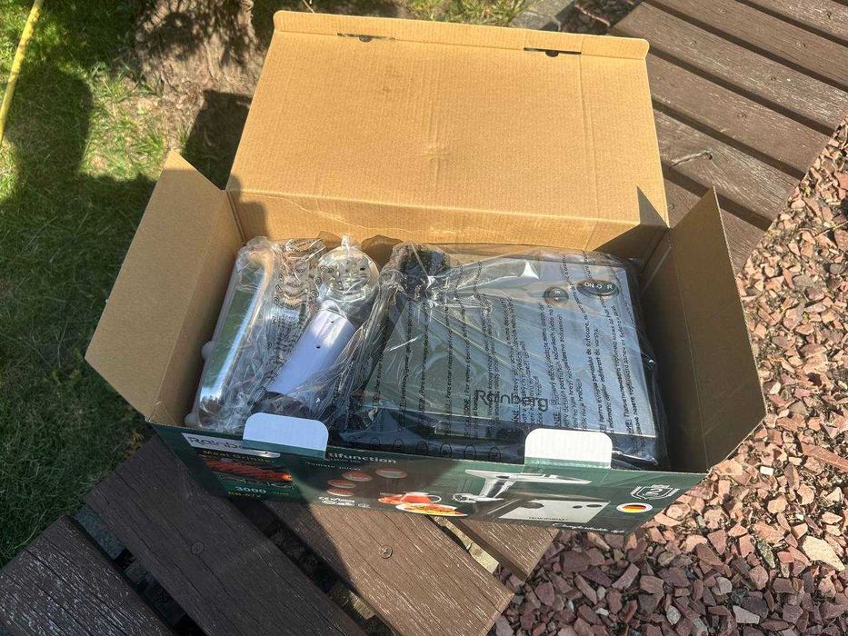 Электрическая мясорубка 3000W с насадкой для колбас и соковыжымалкой‼️