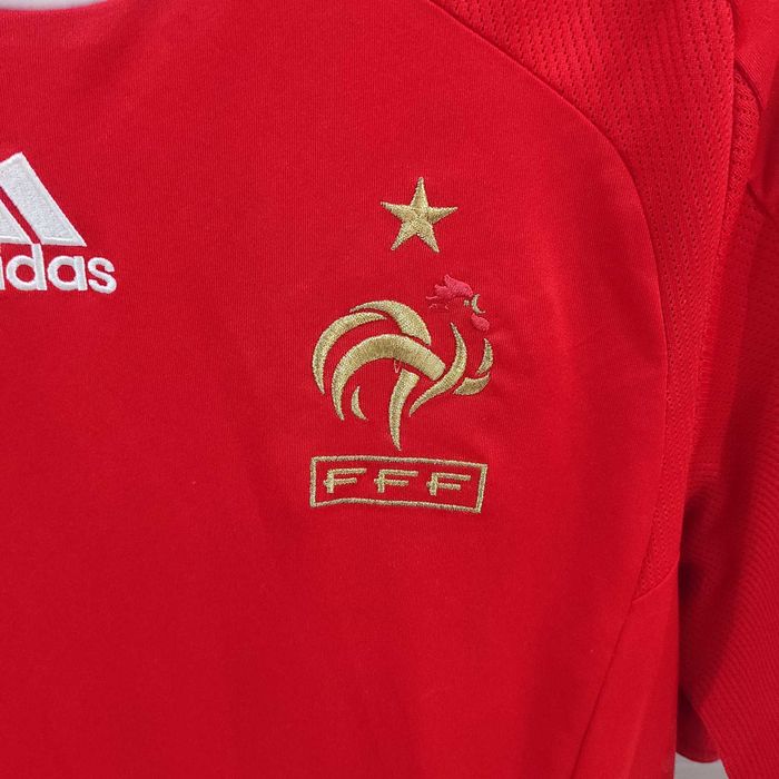 Francja Zidane  Football Shirt 2008 Adidas Koszulka Piłkarska  L