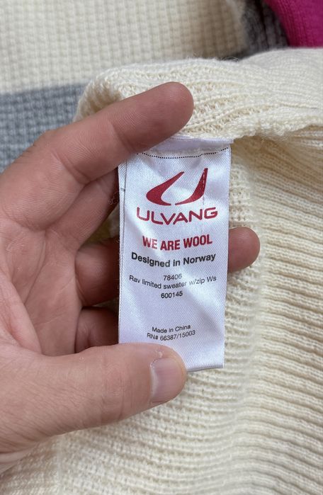 Damski sweter norweski ULVANG NORWAY 100% Wełna Rav Limited roz XL