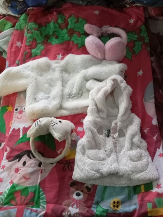 Шубка и желтка та девочку до 1 годика