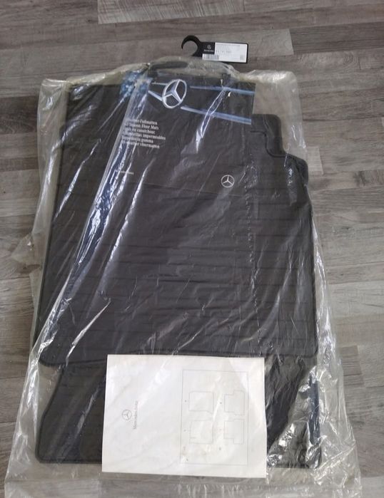 Dywaniki gumowe Mercedes W221 long