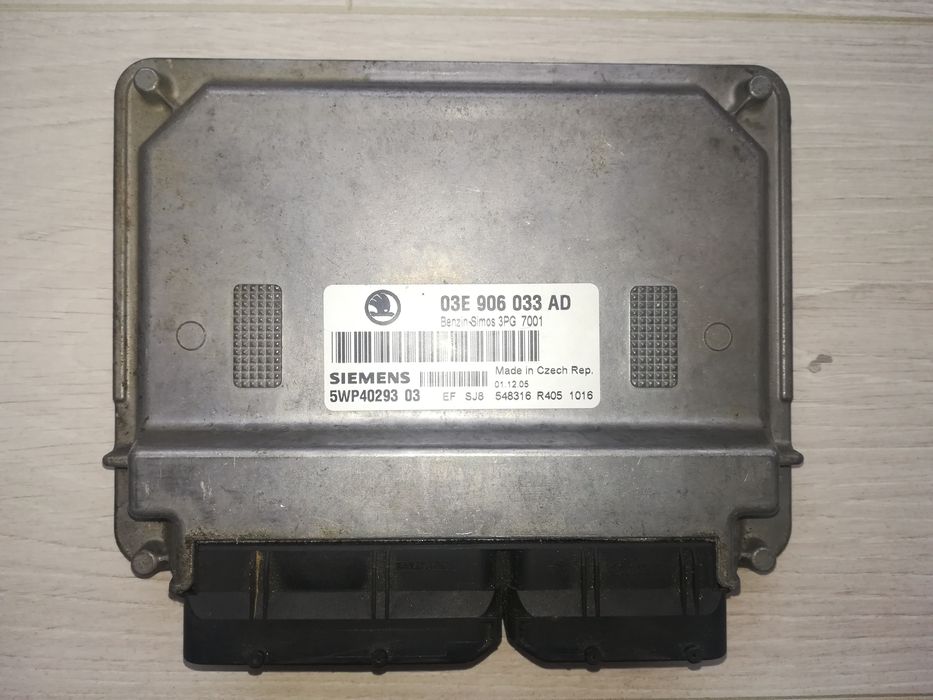 Электронный блок управления двигателем FABIA