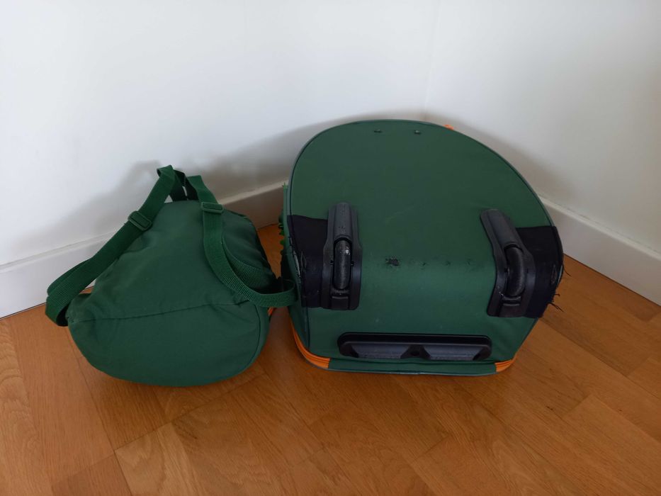 Walizka 50 cm i plecaczek Sammies by Samsonite krokodyl