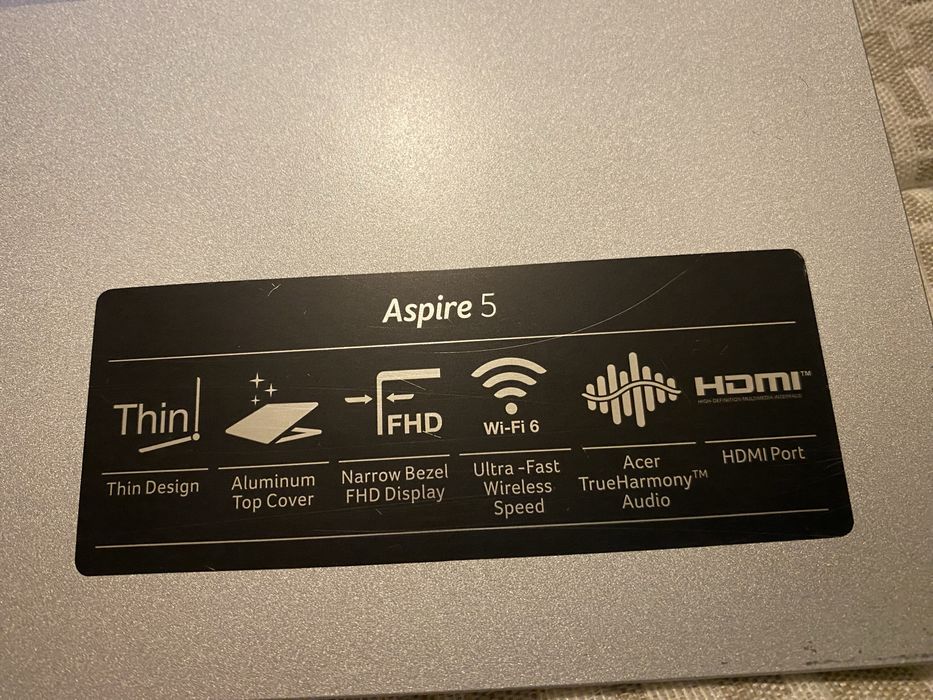 Vendo notebook ACER 16GB Ram