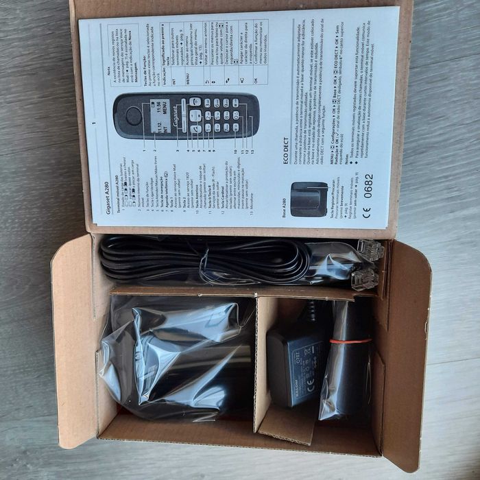 Telefone sem fios Siemens Gigaset A280 (Novo)