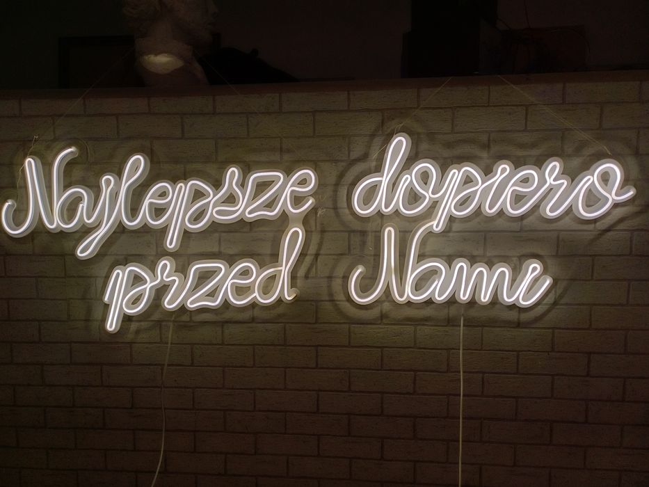 Wynajmę Napis LED na wesele ślub