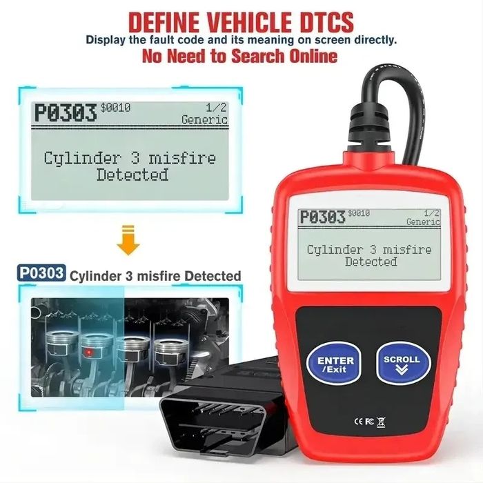 Máquina auto diagnóstico obd