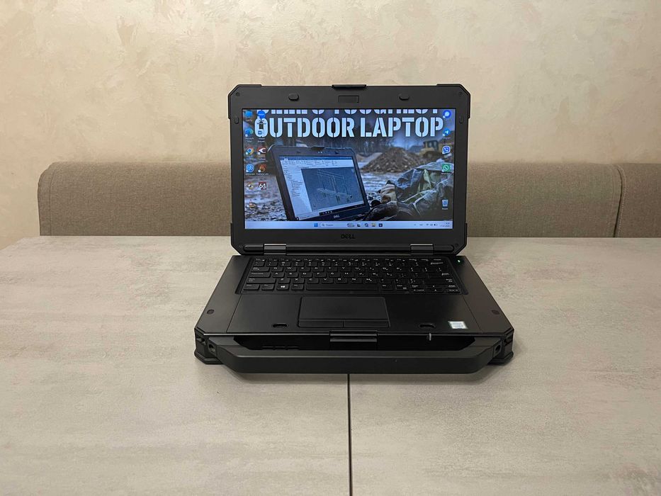 Захищений ноутбук Dell 5424 Rugged, 14" FHD IPS, i7-8650U, 16GB, 256GB, Radeon RX 540 4GB