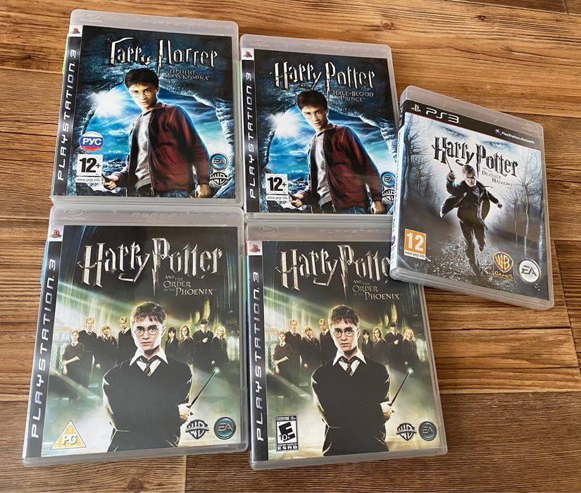Sony PS3: Harry Potter, Rayman, Spyro, Sonic, Bioshock, Orange Box.