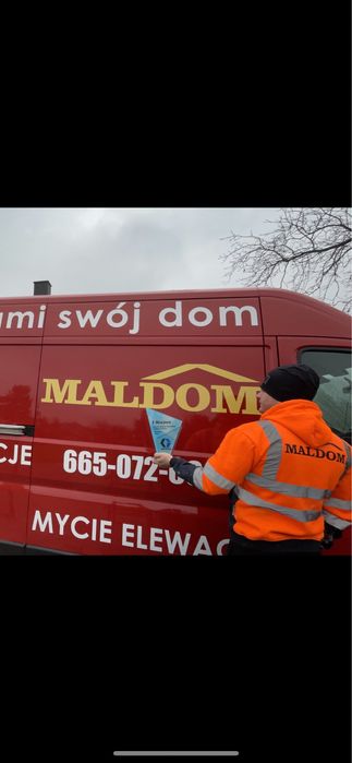 Malowanie NATRYSKOWE elewacji