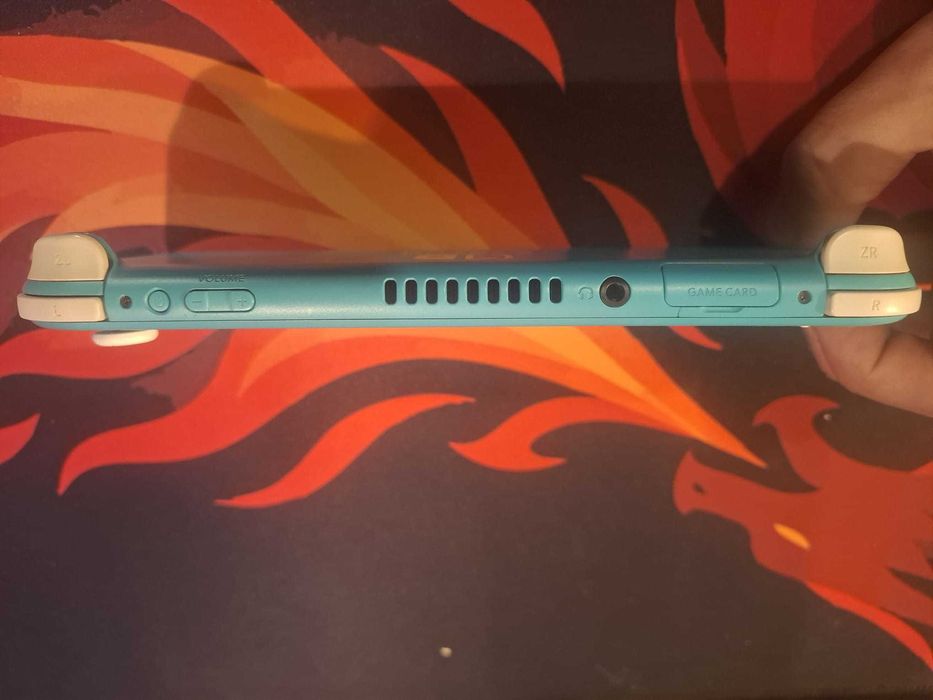 Nintendo switch lite azul turquesa