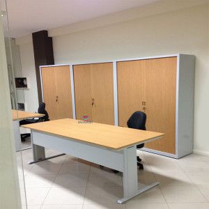 Armário Persiana 1980x1200x420mm Cinza ou Preto com 4 Prateleiras Novo
