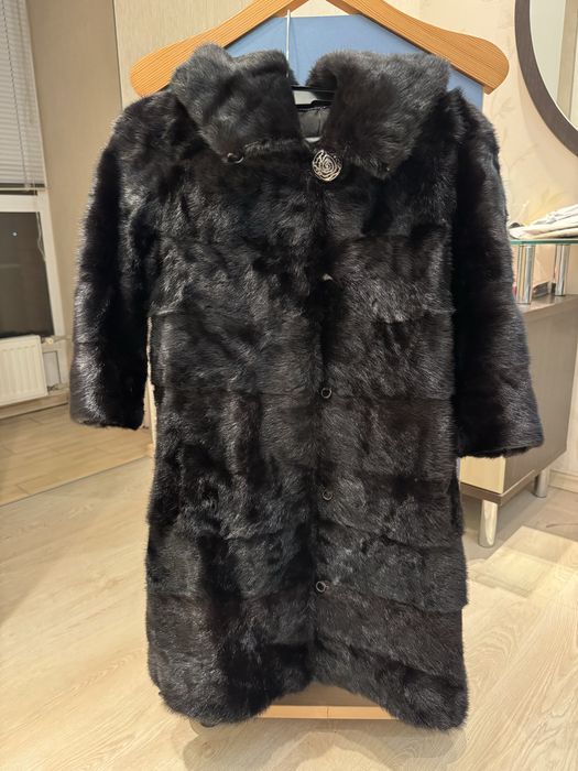 Натуральна норкова шуба