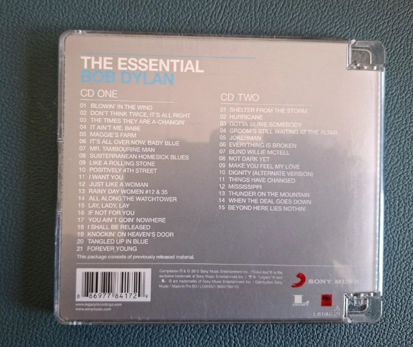 CD duplo Bob Dylan