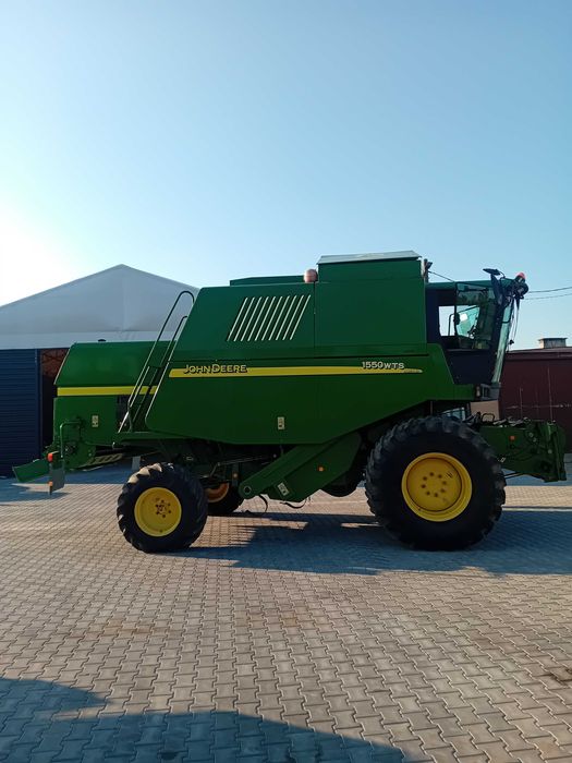 Kombajn John Deere 1550 Wts 2seria stan bdb oryginał heder 618 R 5.5 m