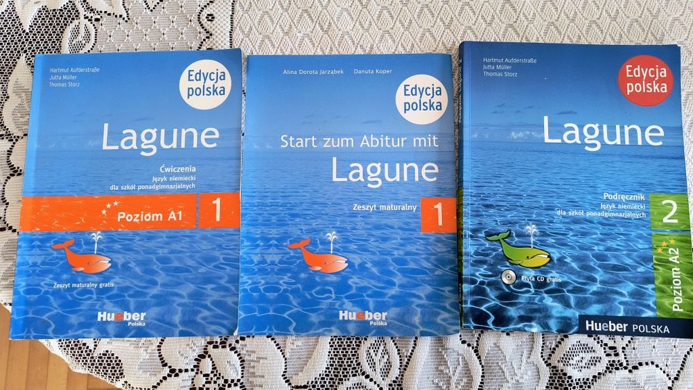 Lagune (niemiecki) - ćwiczenia A1 + podręcznik A2