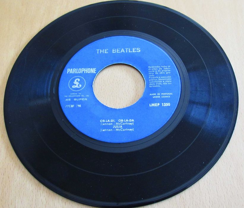 The Beatles, EP, Edição de Portugal