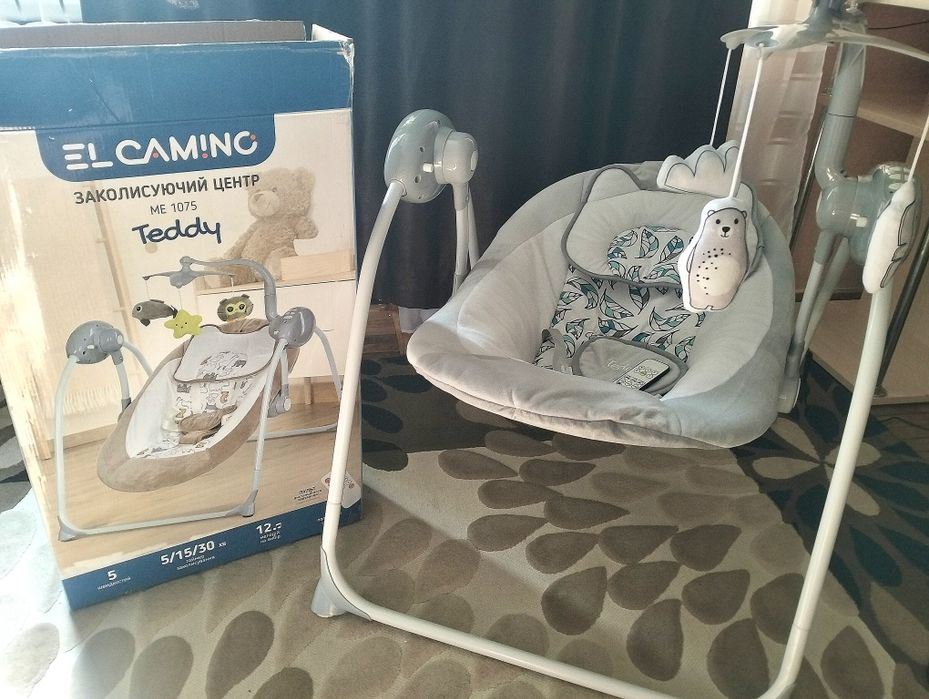 Електрична гойдалка EL CAMINO Teddy ME 1075
Продам дитячий заколисуючи