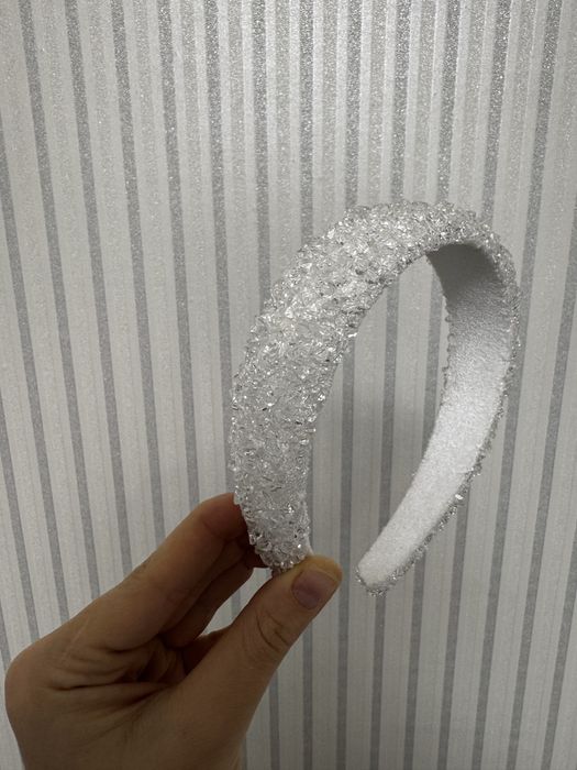 Обруч весільний кришталевий