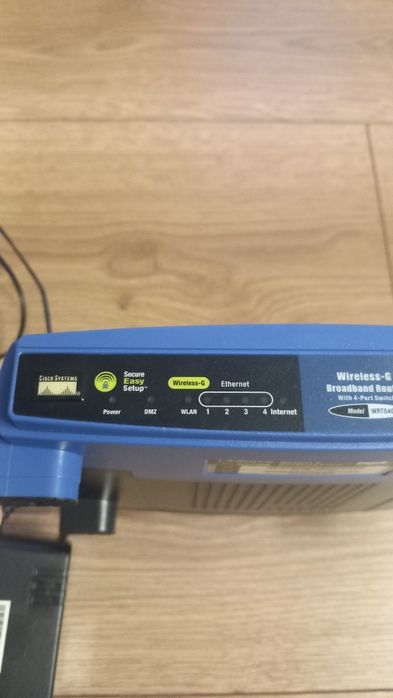 Router linksys wrt54gl