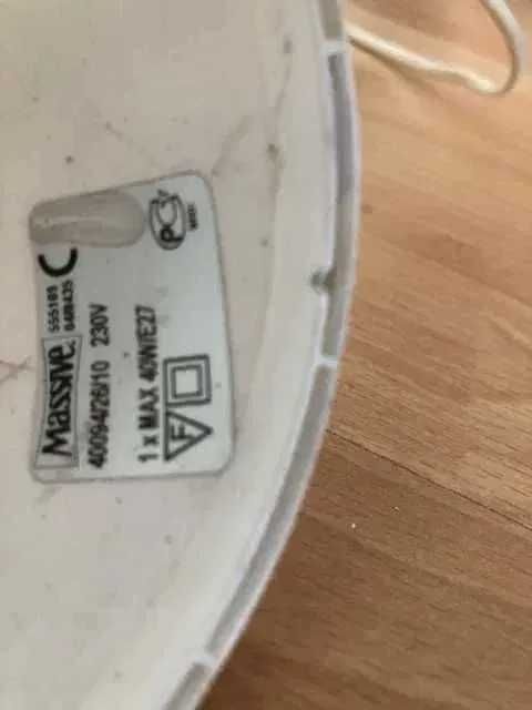 Żyrandol wiszący w kształcie królika