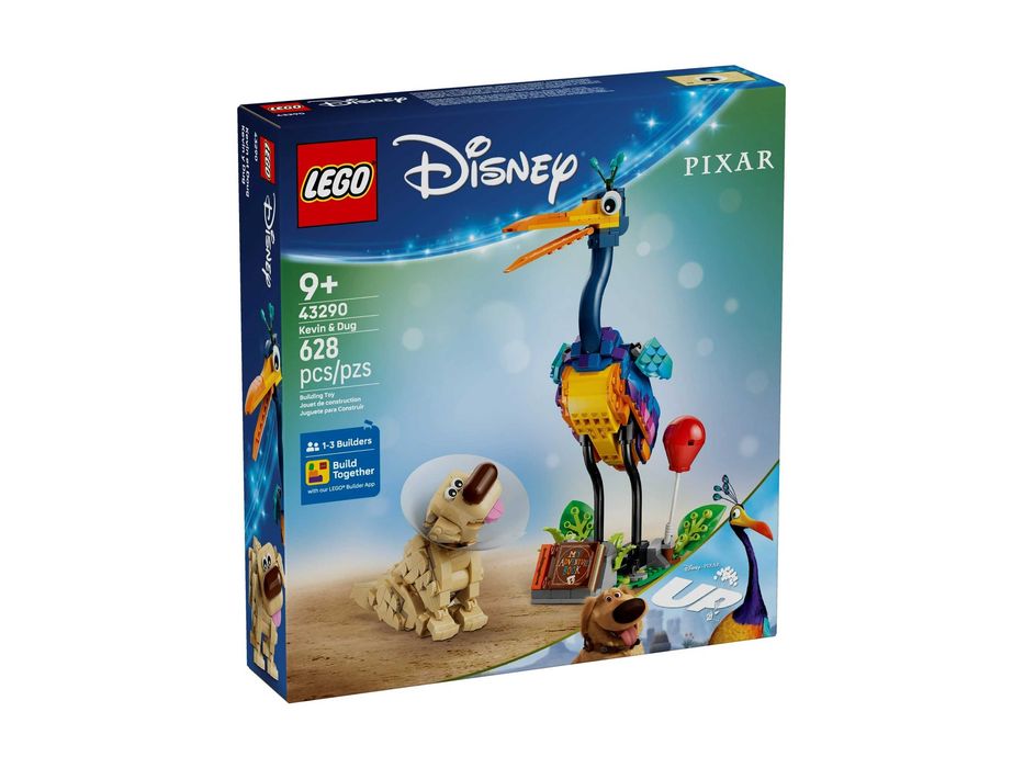 LEGO 43290 Kevin & Dug (Disney UP), новий набір, 628 деталей