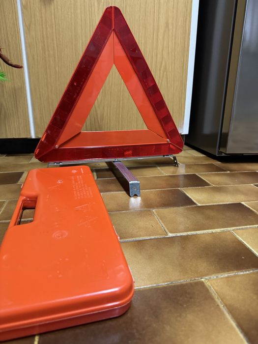 Triângulos Sinalização para carros