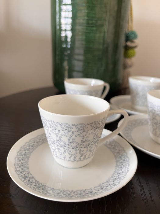 Serviço de chávenas café vintage