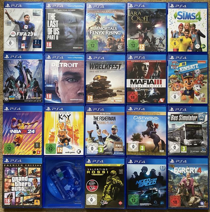 Ігри, диски для плейстейшн 4/5! Playstation 4/5 обмін