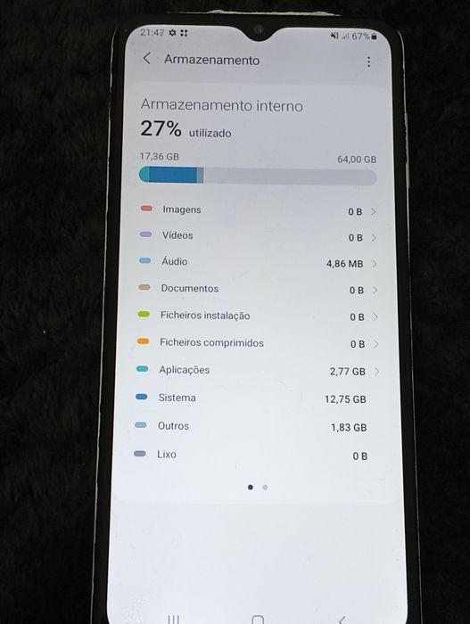 Smartphone Samsung Galaxy A12 dual sim desbloqueado