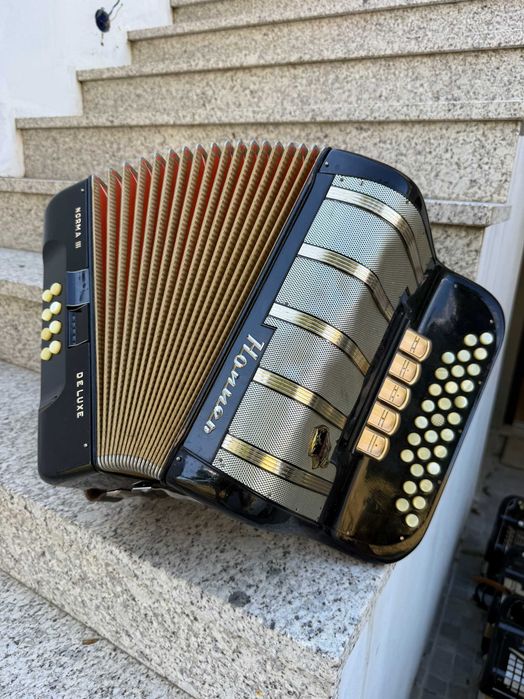 Concertina Hohner Norma III, 3 Voz. M . 3 . B