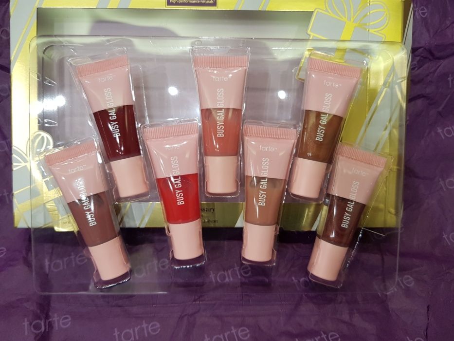 Tarte zestaw 7 błyszczyków Lip glossary