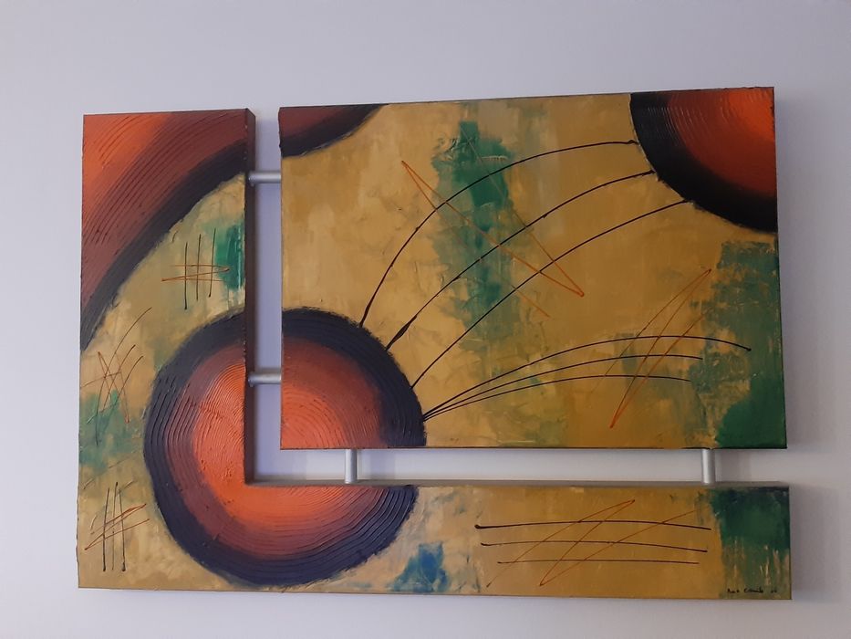 Vendo tela pintado a mão