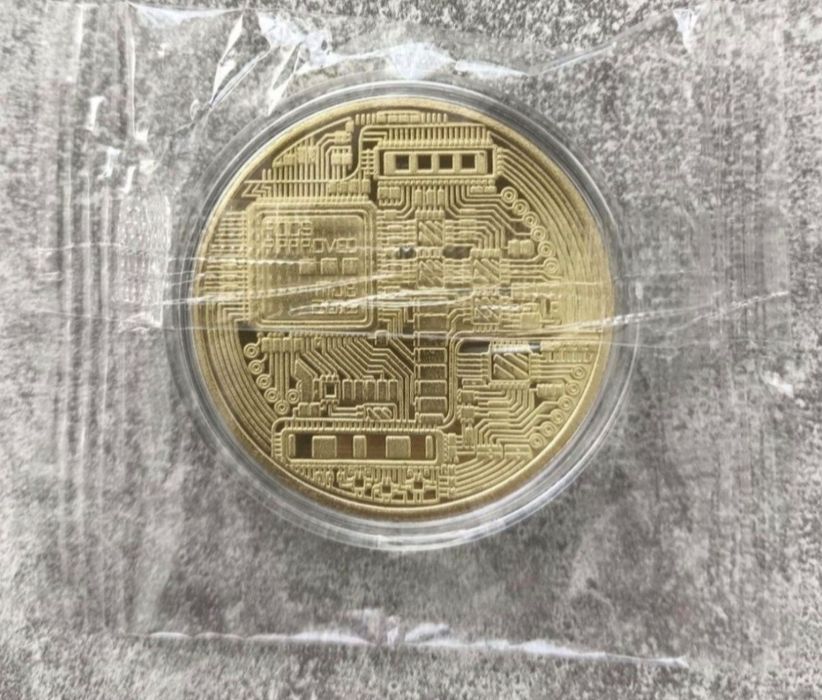 ЯКІСНІ сувенірні монети BITCOIN