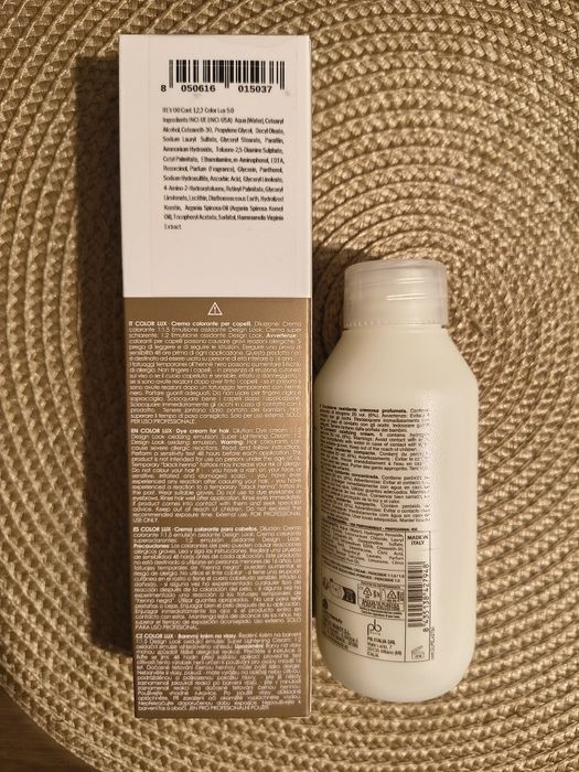 Farba do włosów Color Lux 5.0 +Oxy 6%