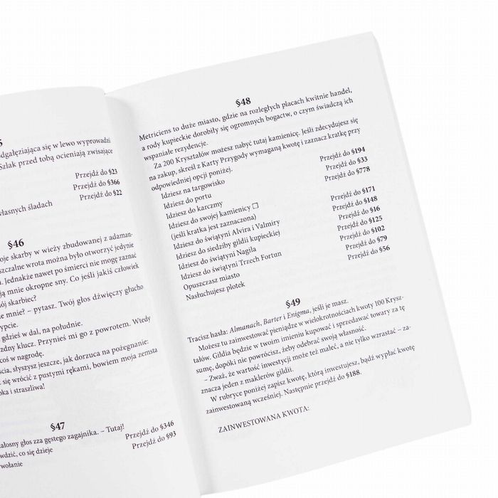 GRA KSIĄŻKOWA FABLED LANDS 1 Rozdarte królestwo MUDUKO gra
