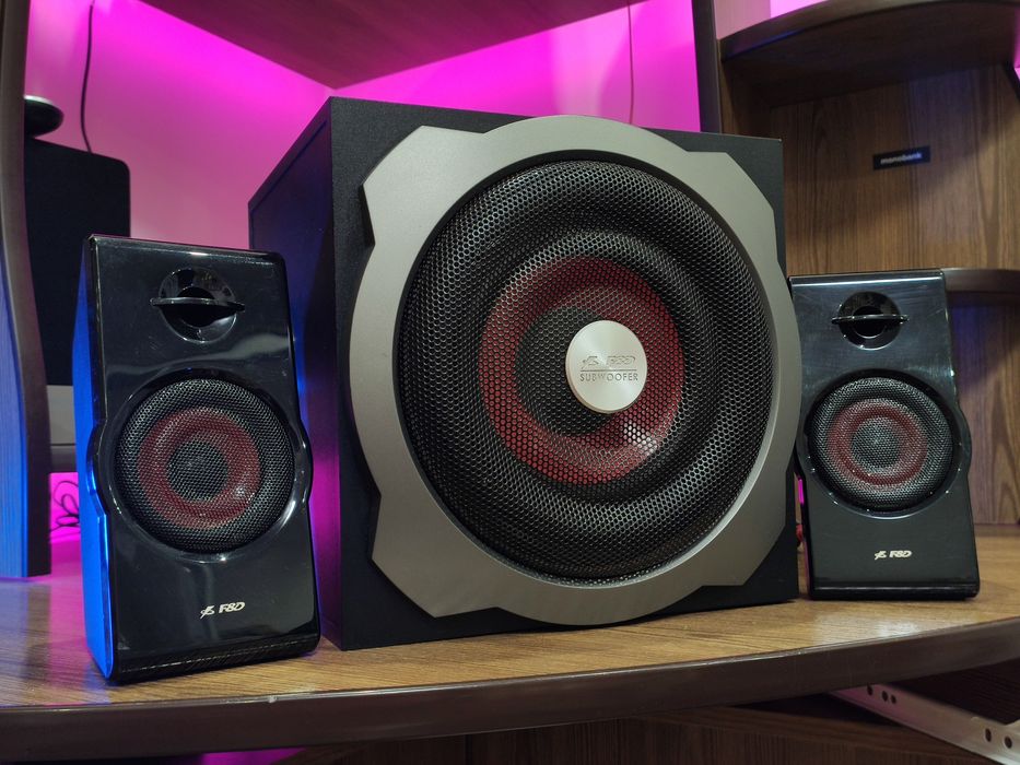 Акустична система F&D A530u 2.1Акустика в ідеальному станіі, жодних зауважень немає. .  мультимедіа сабуфер колонки музичний центр