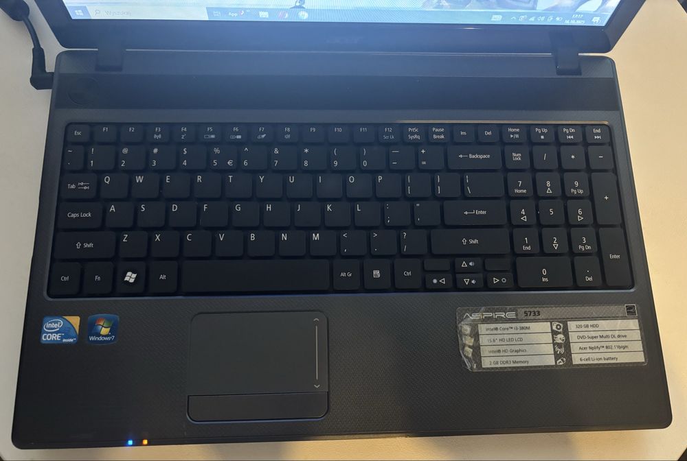 Laptop Acer Aspire 5733