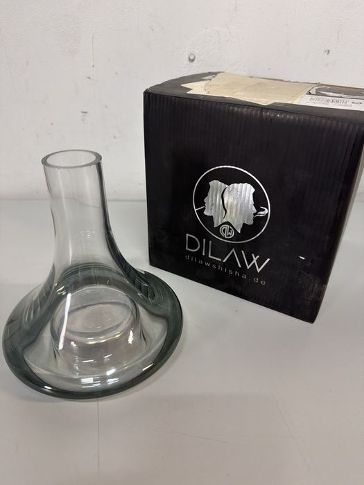 Dzbanek szklo do fajki wodnej dilaw tornado big